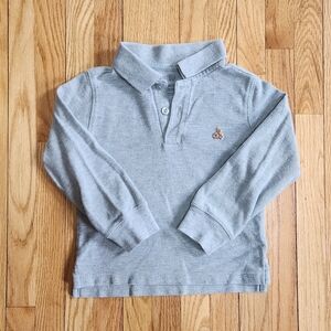 GAP 3T Toddler Kids Light Gray Polo Shirt